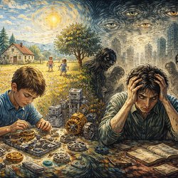 Почему аутизм и шизофрения несовместимы